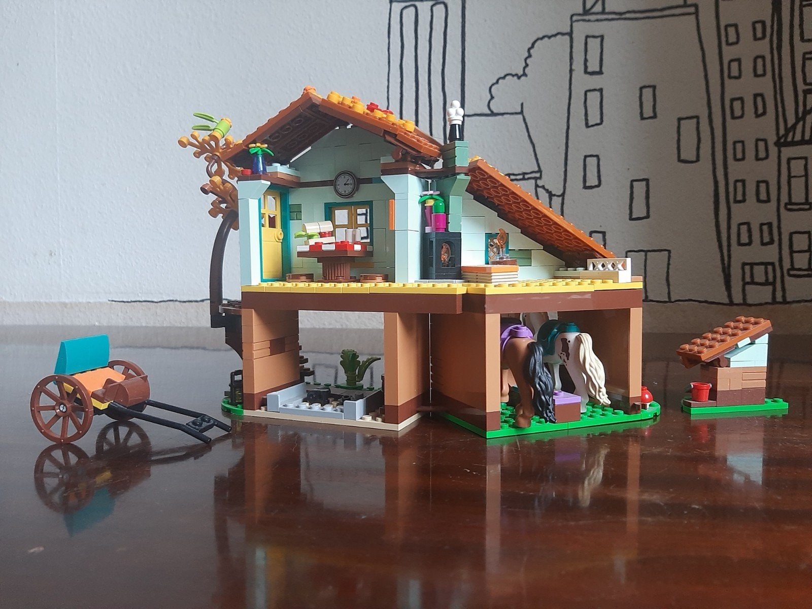 Lego friends Autumns paardenstal boerderij, Ophalen of Verzenden, Gebruikt, Lego, Friends