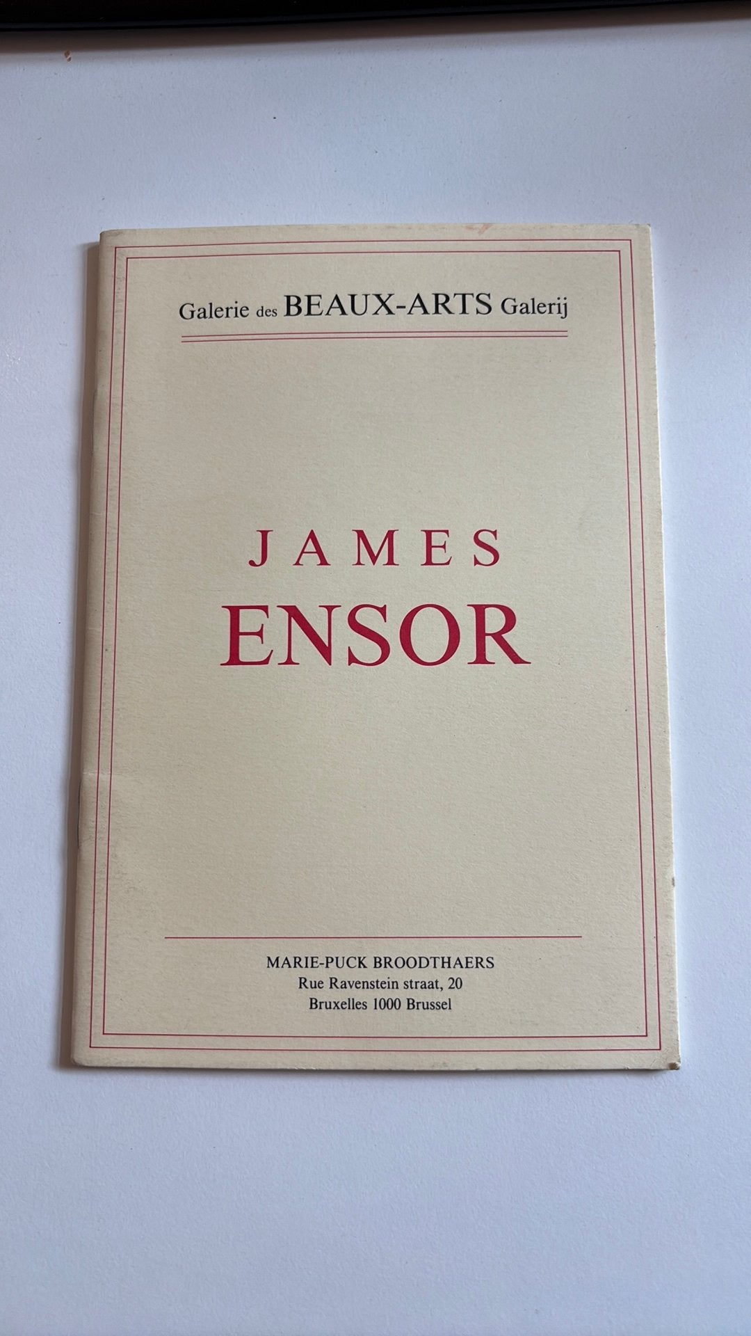 James Ensor - Marie-Puck Broodthaers, Ophalen of Verzenden, Zo goed als nieuw