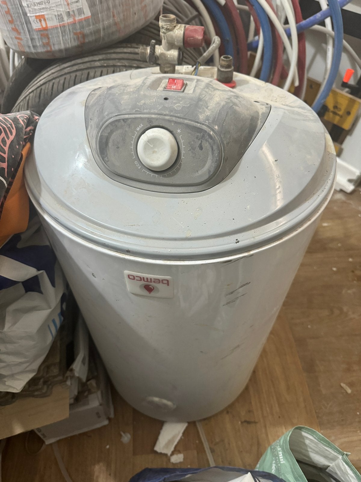 Boiler chauffe eau 100L eco, Enlèvement, Comme neuf, Chauffe-eau, Moins de 3 ans