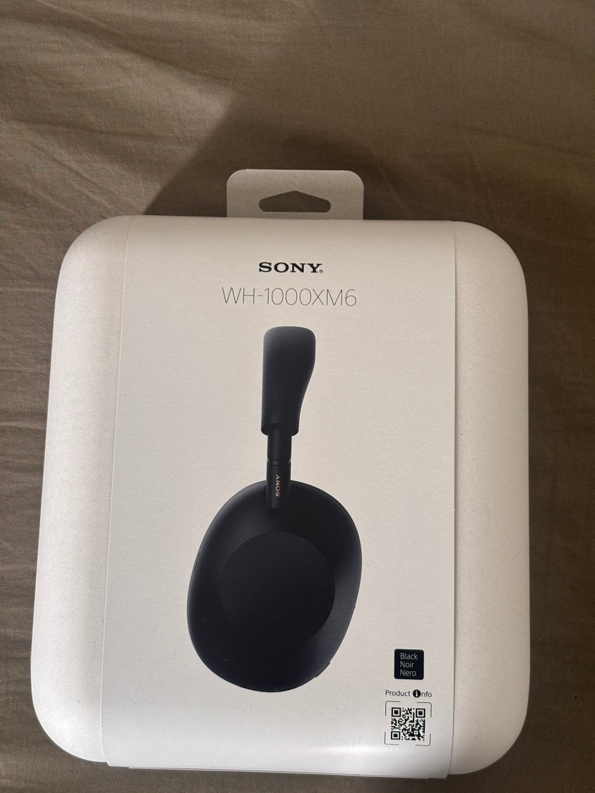 Gloednieuwe Sony WH-1000XM6 koptelefoon, TV, Hi-fi & Vidéo, Casques audio, Enlèvement, Neuf, Noir, Sony