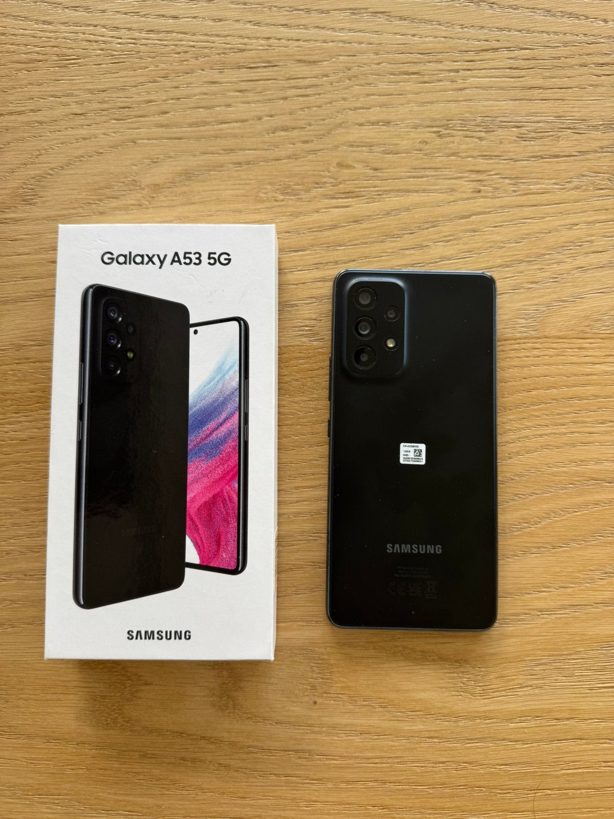 Samsung Galaxy A53 5G 128GB, Telecommunicatie, 128 GB, Ophalen, Zo goed als nieuw, Zwart