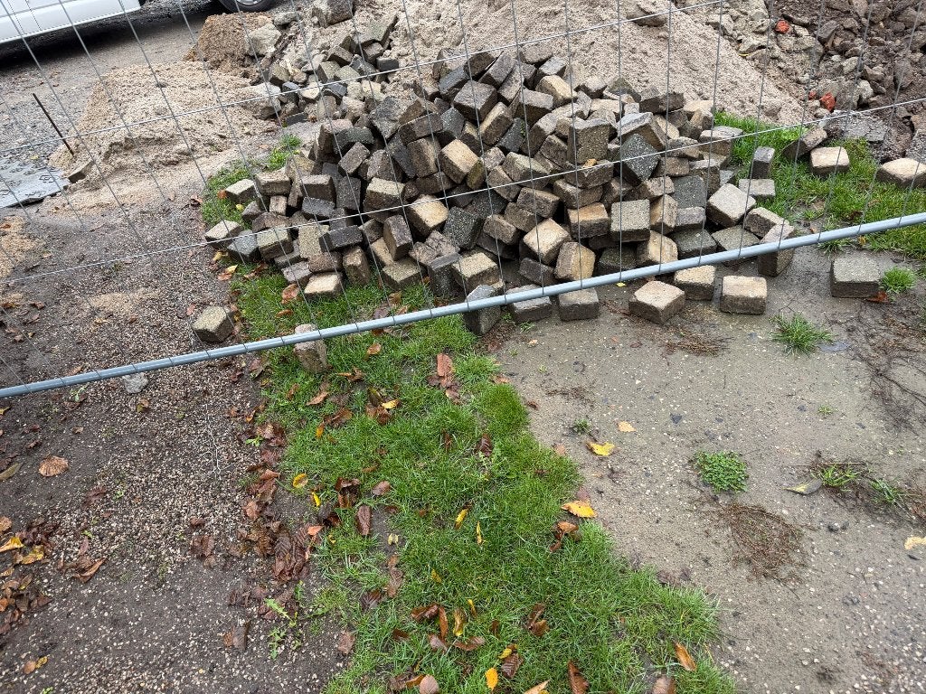 Klinkers, Tuin en Terras, Ophalen, Gebruikt, Klinkers, 10 m² of meer