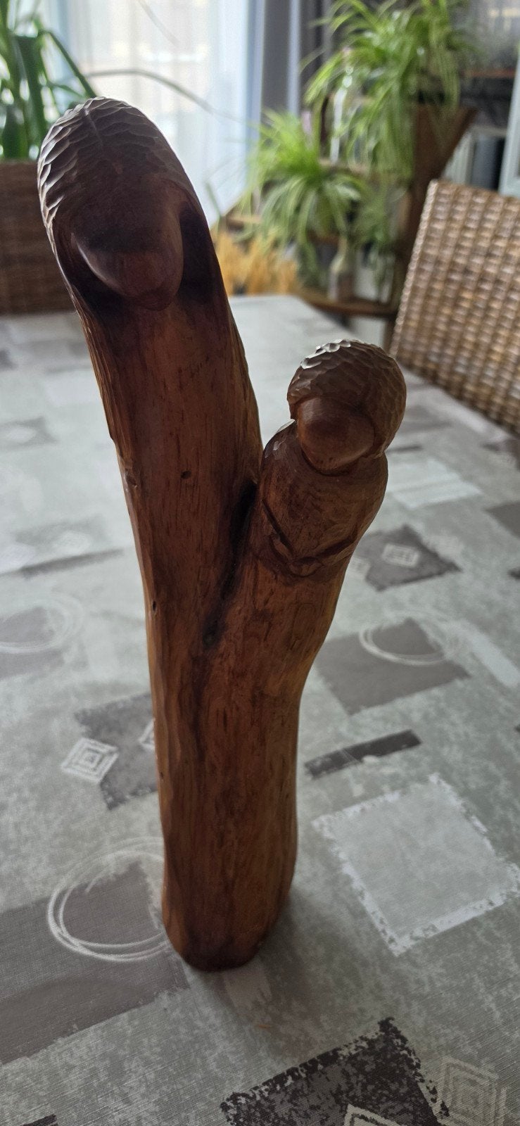 houten maria beeld, Antiek en Kunst, Ophalen