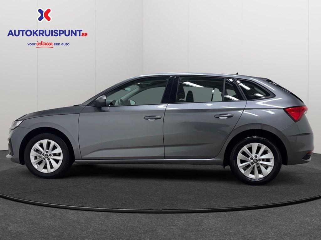 Skoda Scala 1.0 Tsi DSG Carplay Cruise Alu Dig.Airco, Auto's, Skoda, Scala, Bluetooth, Break, Grijs