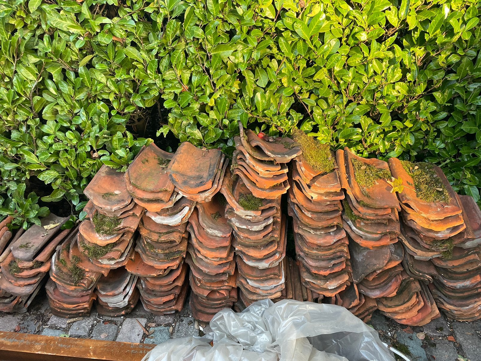 Echte oude boomse pannen, Pierre ou Argile, 10 à 15 m², Enlèvement, Utilisé