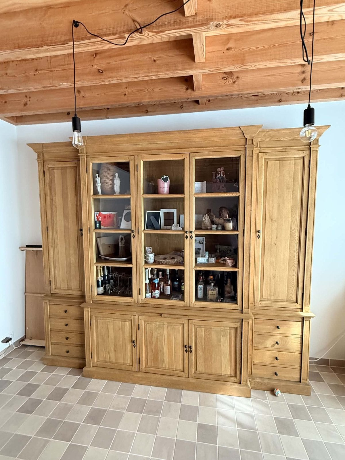 Meuble salle à manger, Enlèvement, Comme neuf, Chêne