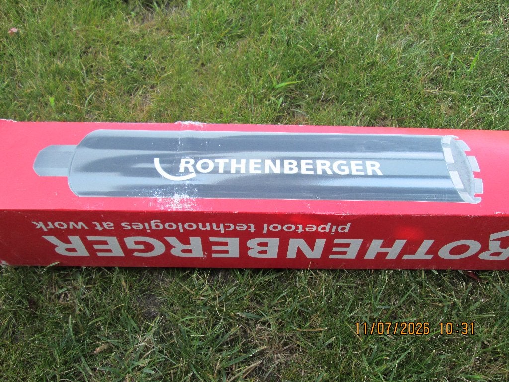 diamantboor, Ophalen, Gebruikt