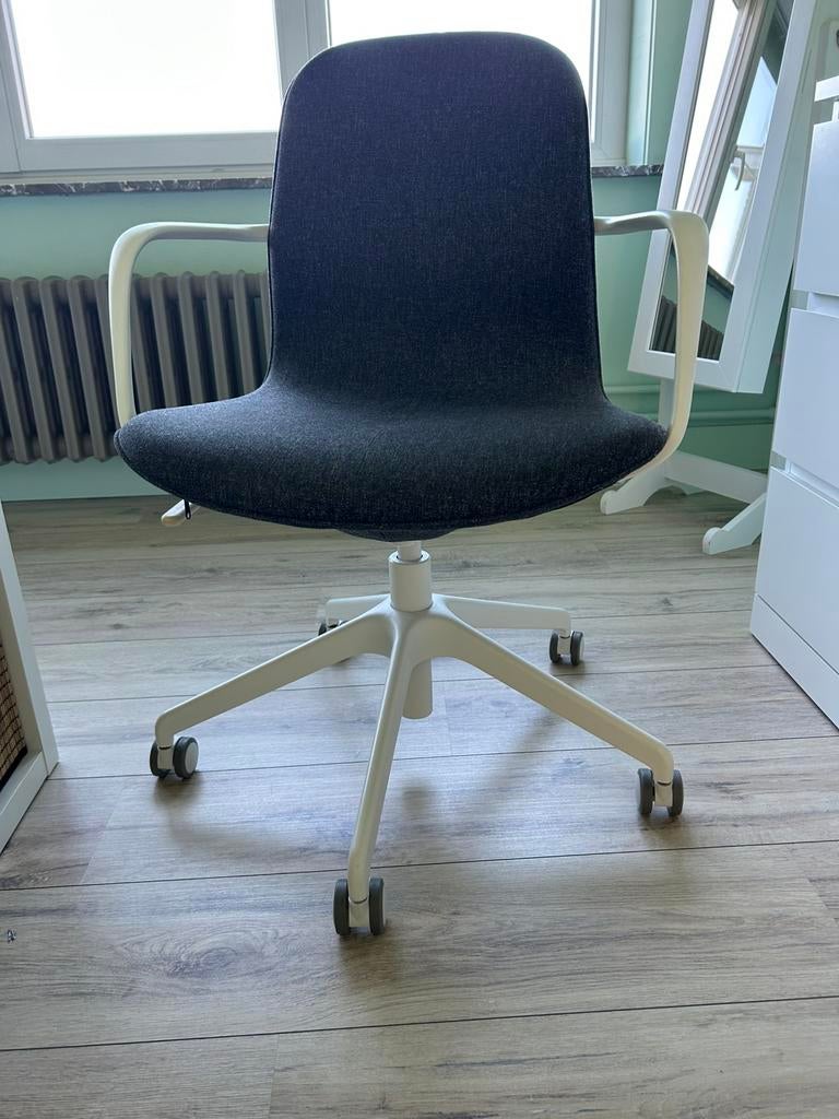 chaise de bureau, Gris, Comme neuf, Enlèvement, Chaise de bureau