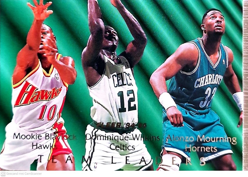 1994-95 Fleer - Team Leaders Complete Set, Sport en Fitness, Ophalen of Verzenden, Zo goed als nieuw, Bal