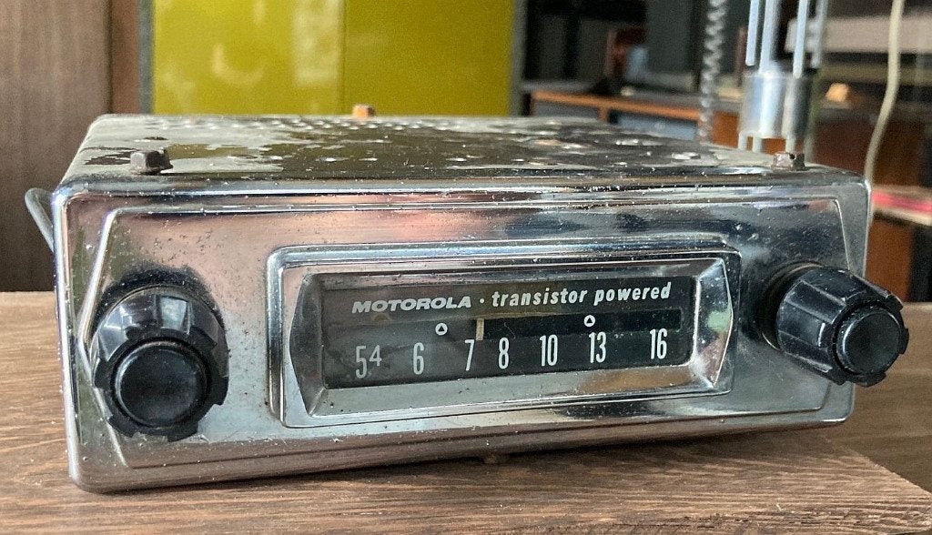 Oldtimer Motorola 311X autoradio, Auto's, Jaguar, Te koop, Particulier, Radio