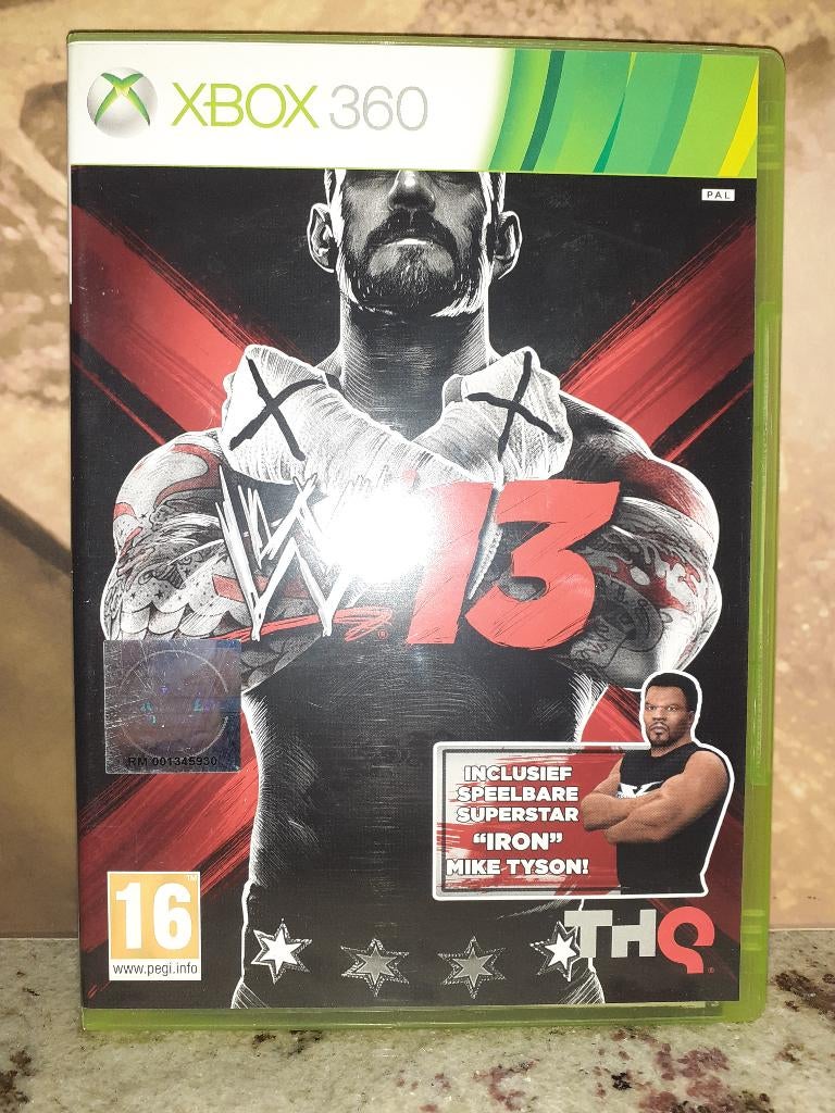 WWE 13, XBOX 360, Games en Spelcomputers, Games | Xbox 360, Vechten, Ophalen of Verzenden, Zo goed als nieuw, 3 spelers of meer