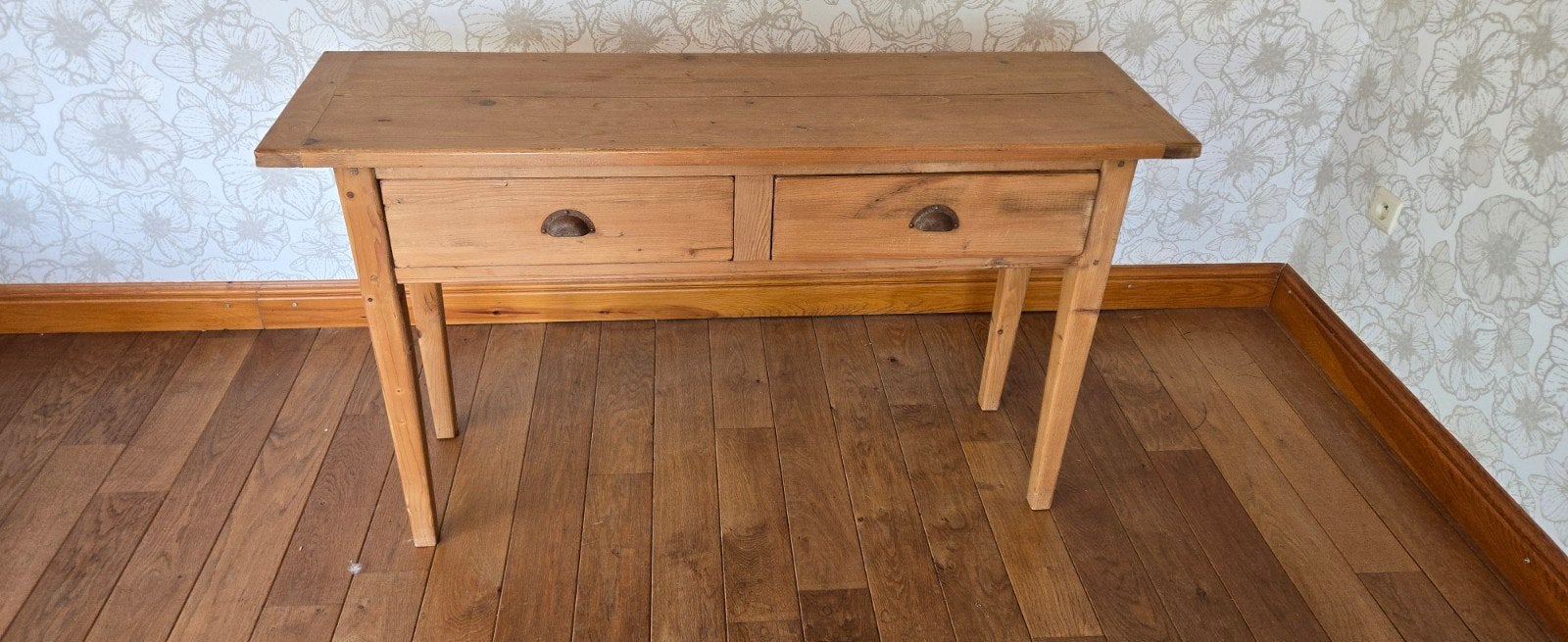 Sidetable, Teck, 100 à 150 cm, 25 à 50 cm, Comme neuf