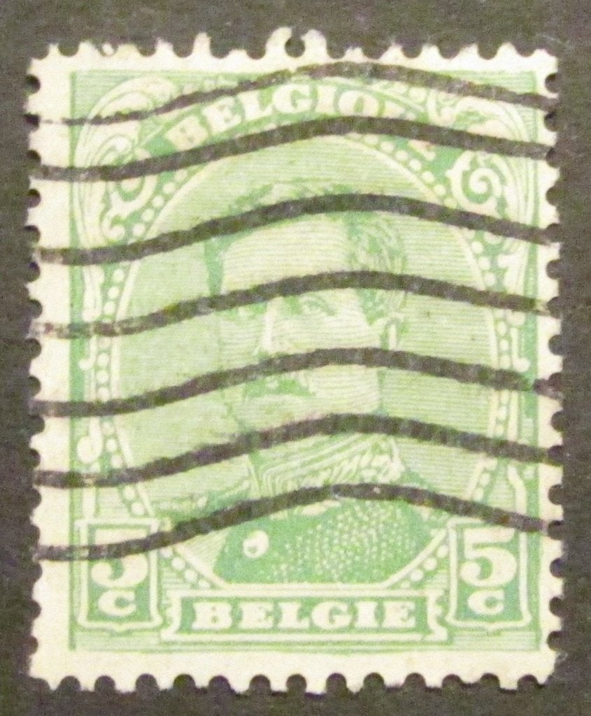 5 centiemen OBC 137B afgestempeld, Met stempel, Koninklijk huis, Frankeerzegel, Ophalen of Verzenden