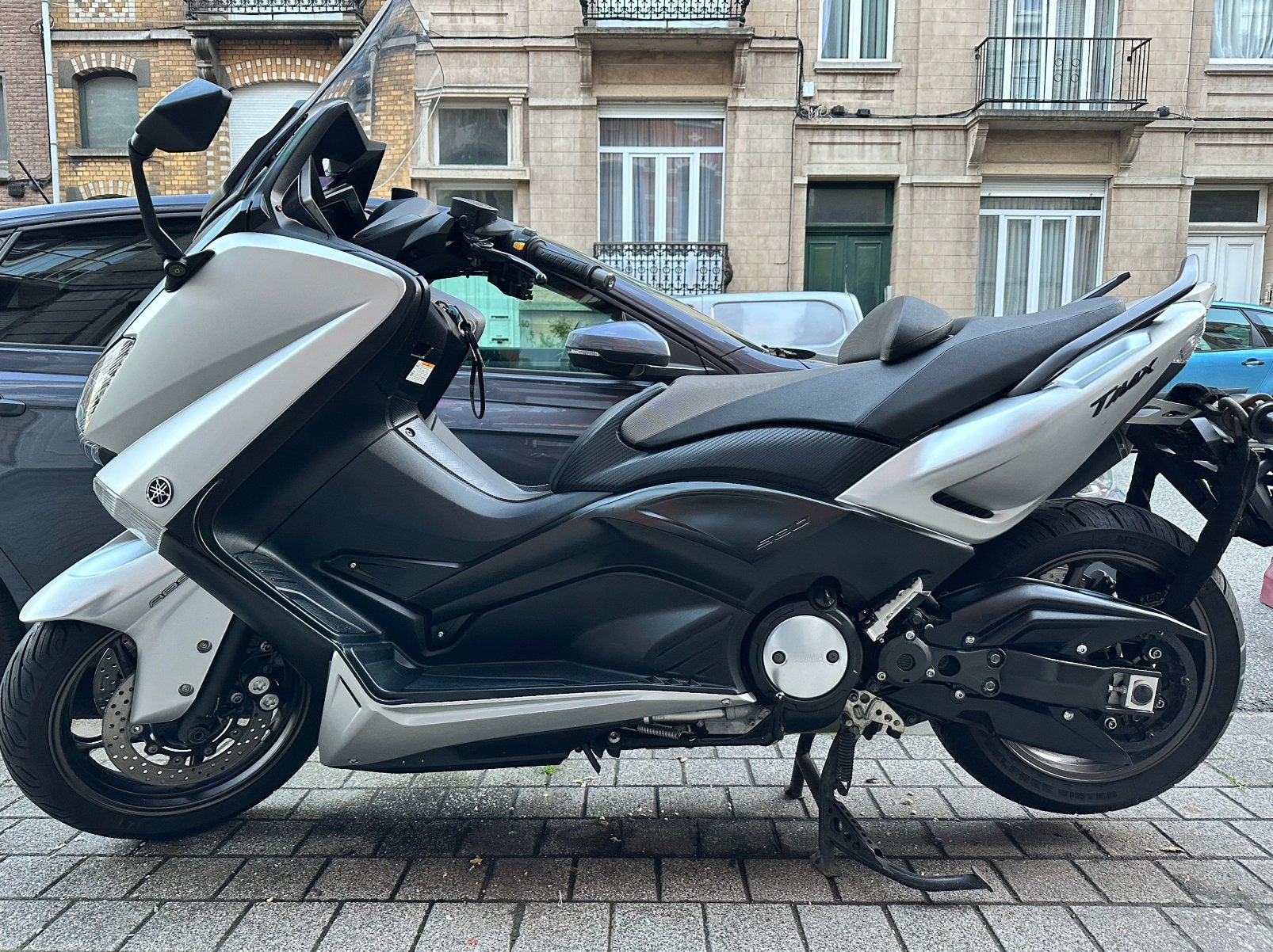 Yamaha Tmax 530, Handvatverwarming, Occasion, Particulier, 2 cilinders
