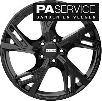 Nw 22 inch Fondmetal gloss black Audi E-tron set incl Hankoo, Auto-onderdelen, Banden en Velgen, Velg(en), -, -, Nieuw