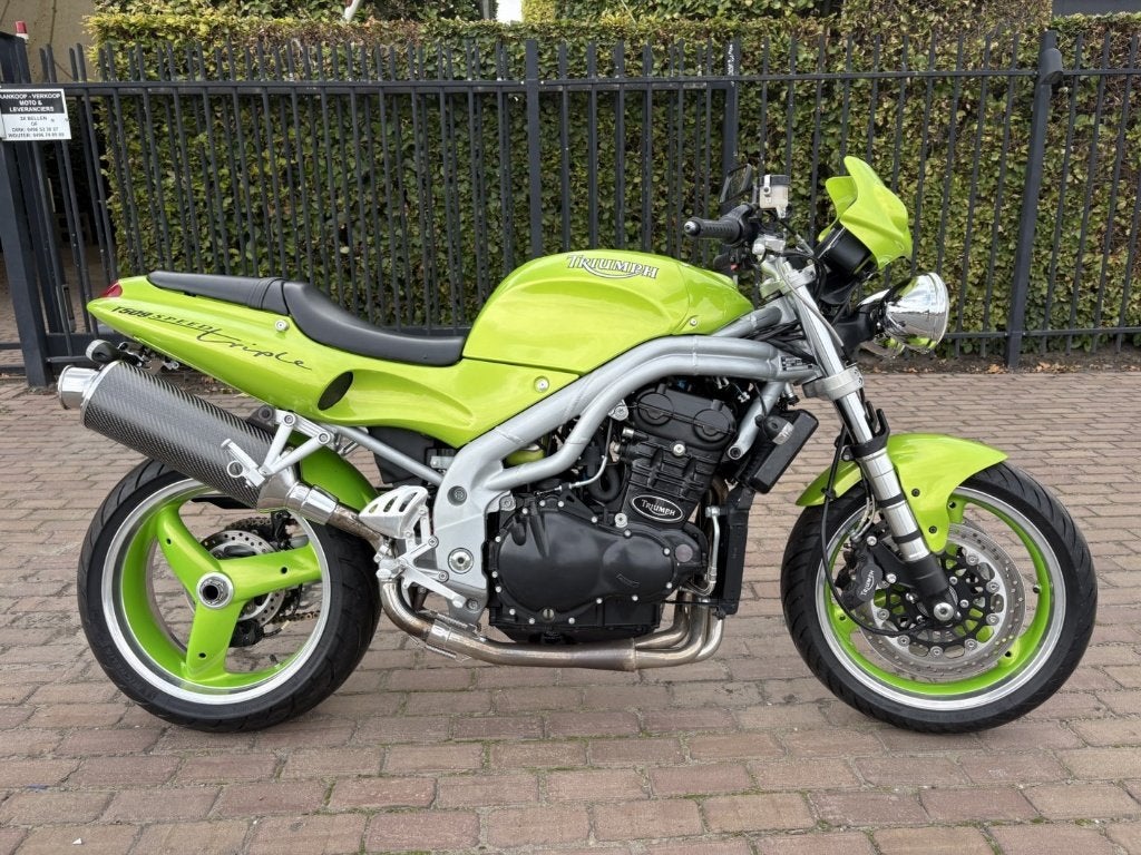 Triumph Speed Triple T509, Sportuitlaat, Motorrijbewijs A, 3 cilinders, Meer dan 35 kW
