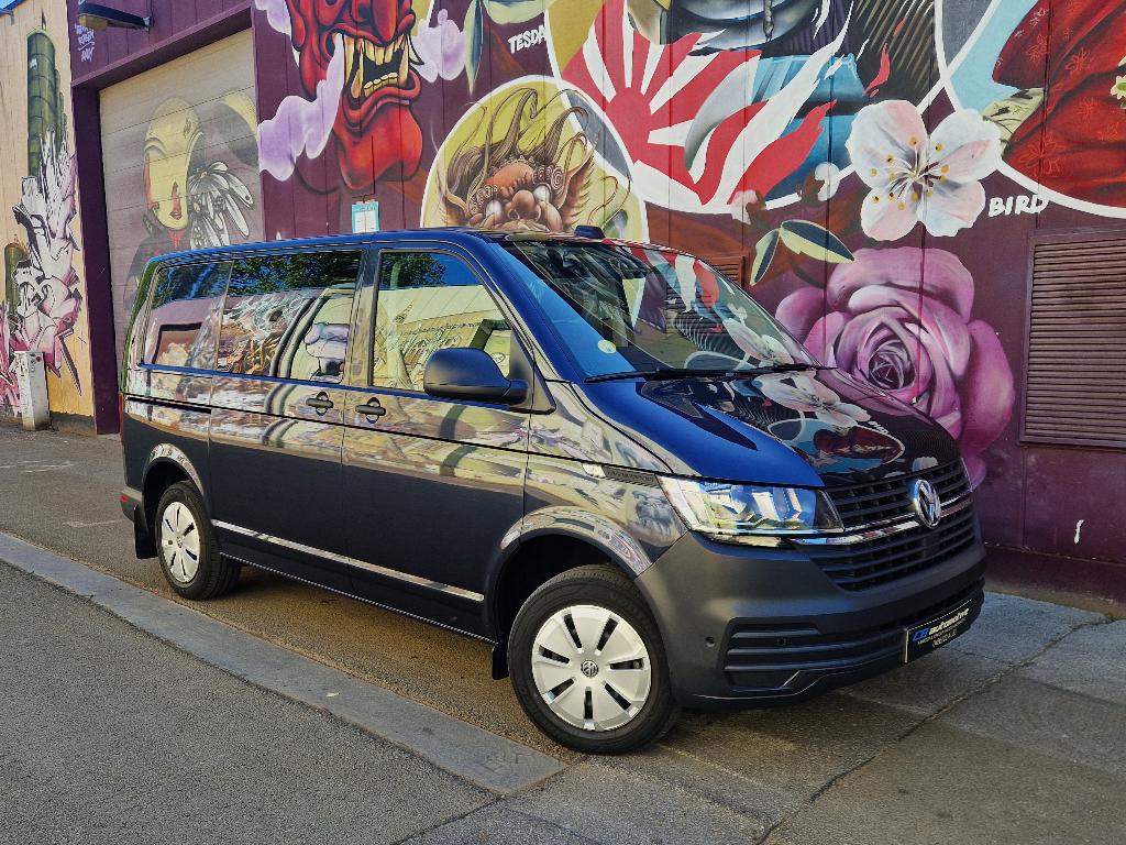 Volkswagen Transporter Camper, Voorwielaandrijving, Stof, 4 cilinders, Blauw