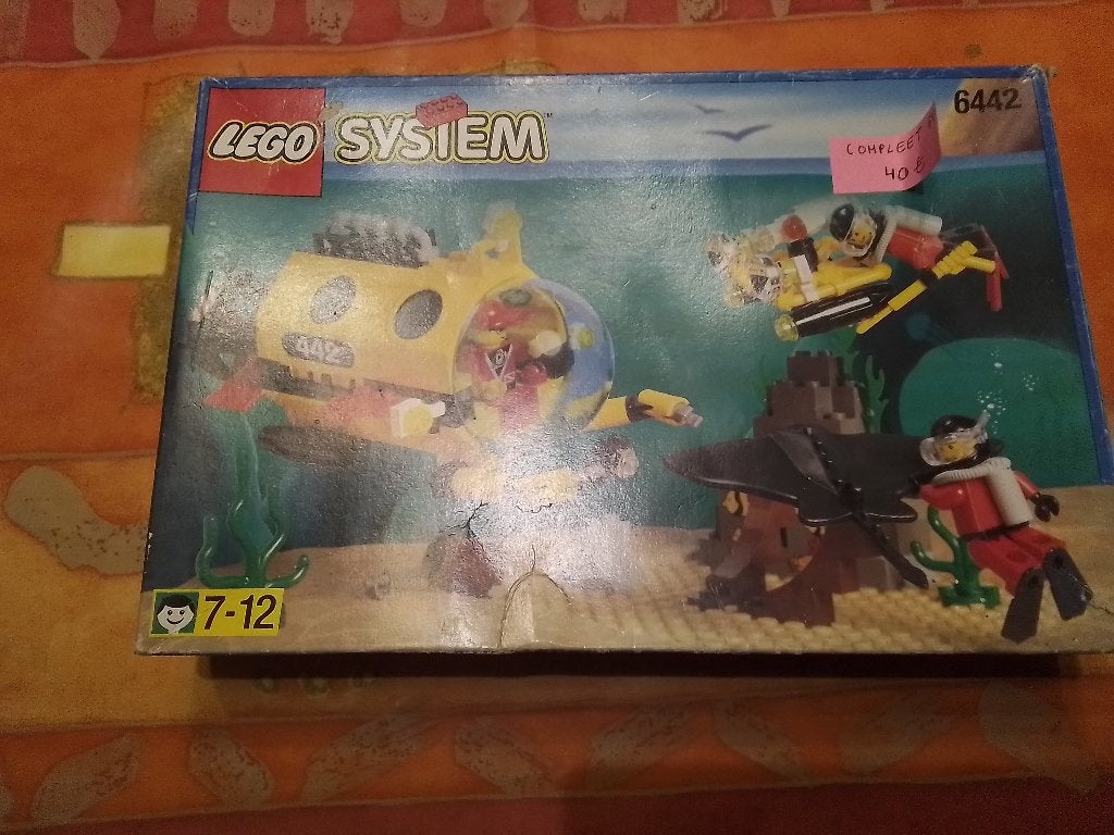 lego system onderwaterwereld, Gebruikt, Lego, Ophalen of Verzenden, Compleet