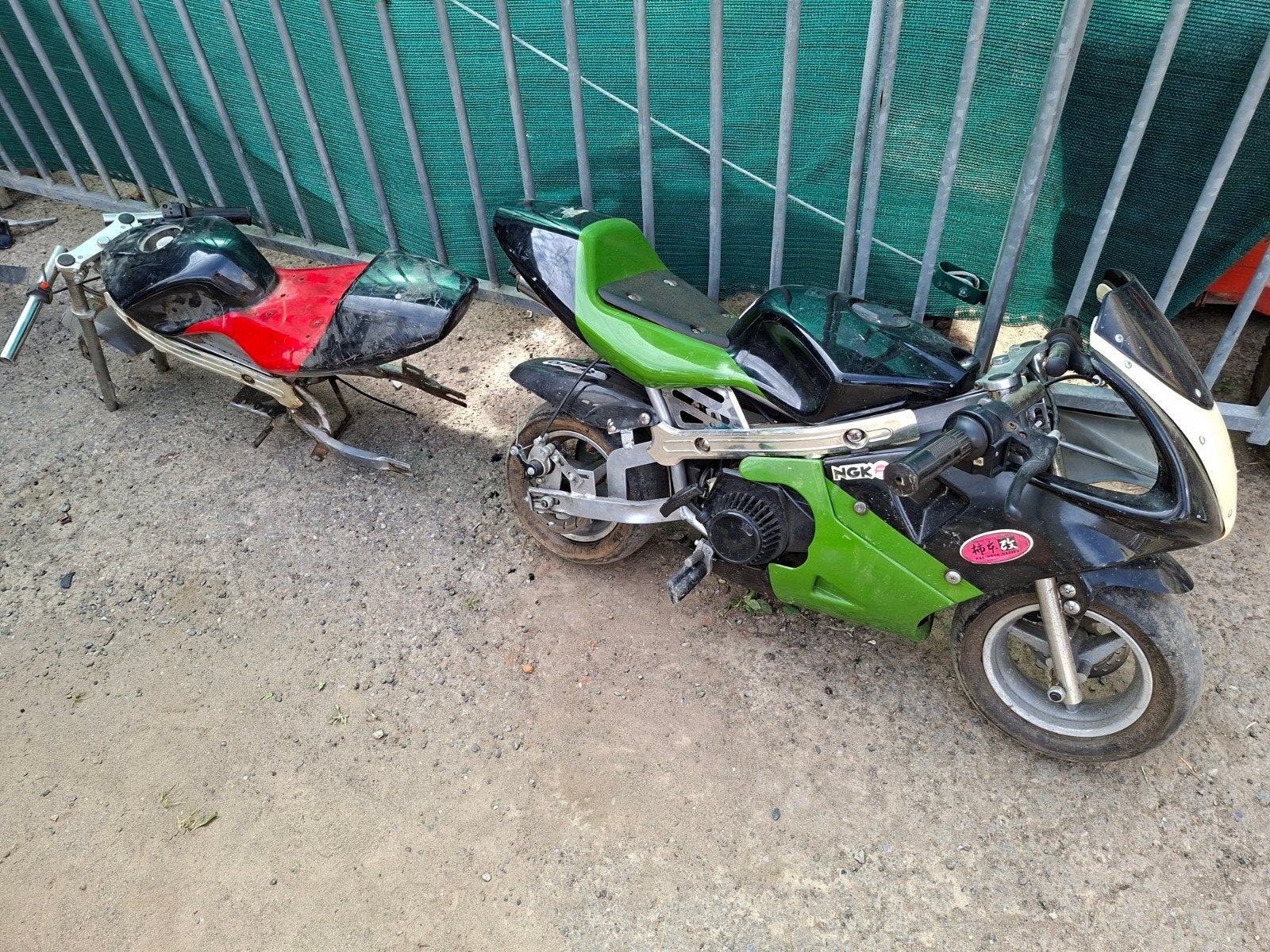 Zakfiets, Fietsen en Brommers, Ophalen, Gebruikt, Pocket bike, 49 cc