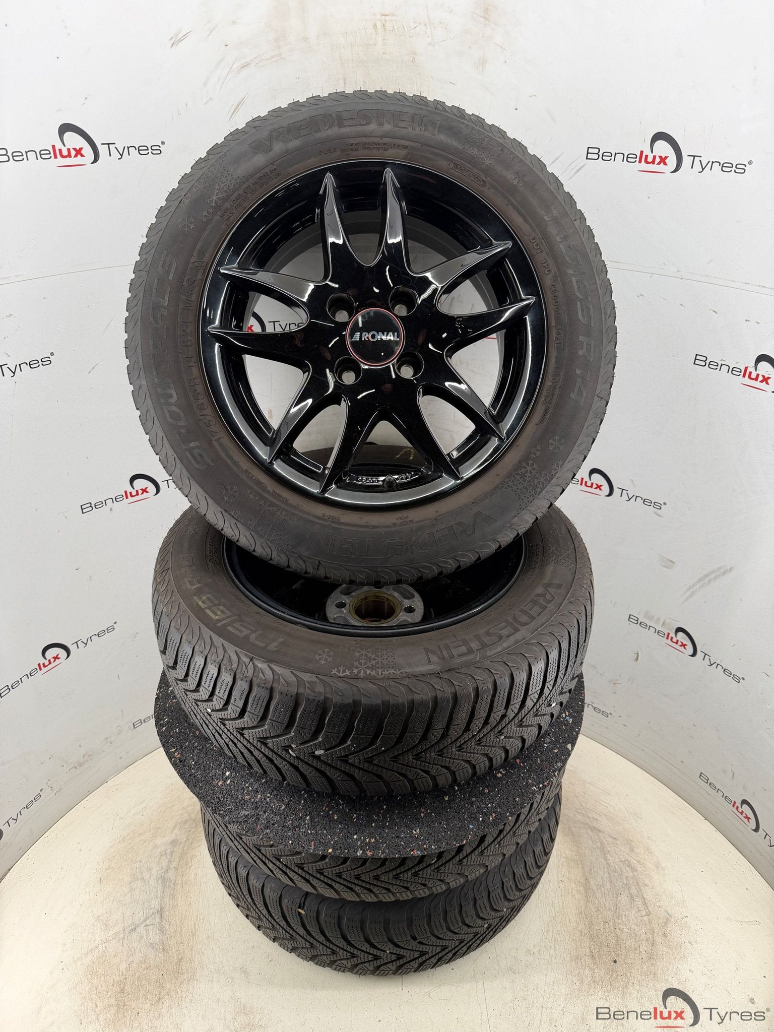 snow Peugeot Bipper Ford Ka Fiat Citroen Nemo Fiat 500 Doblo, 14 inch, Gebruikt, -, 175 mm