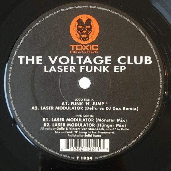 The Voltage Club - Laser Funk EP, 12 pouces, House, Enlèvement ou Envoi, Comme neuf