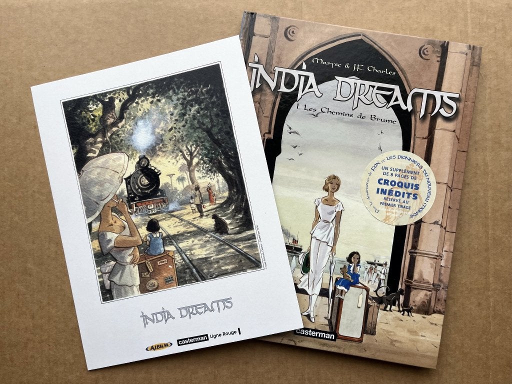 India Dreams T1+XL - Les chemins de brume - Charles - EO2002, Livres, Envoi