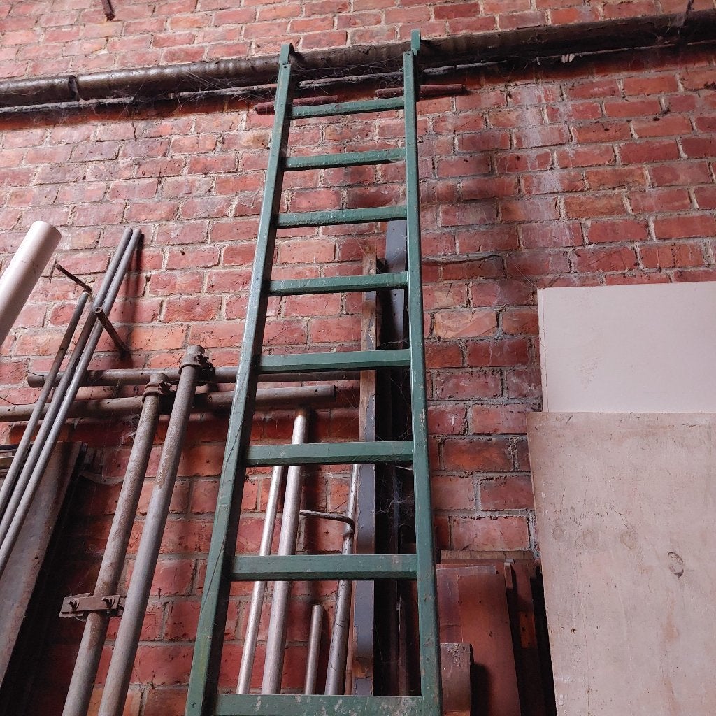 houte hangladder 3 meter met hangstoel, Enlèvement, Utilisé, Échelle, 2 à 4 mètres