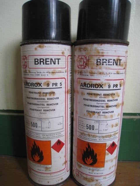 2 bussen Ardrox 9 PR 5 oplosmiddel, penetreermiddel, 500ml, Huis en Inrichting, Ophalen