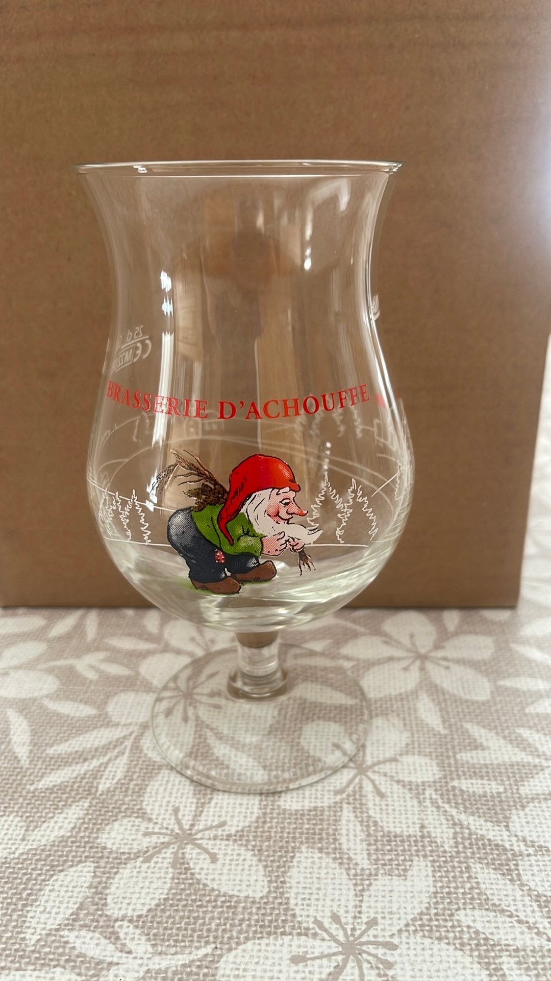 Glas la chouffe, Verzamelen, Ophalen, Zo goed als nieuw
