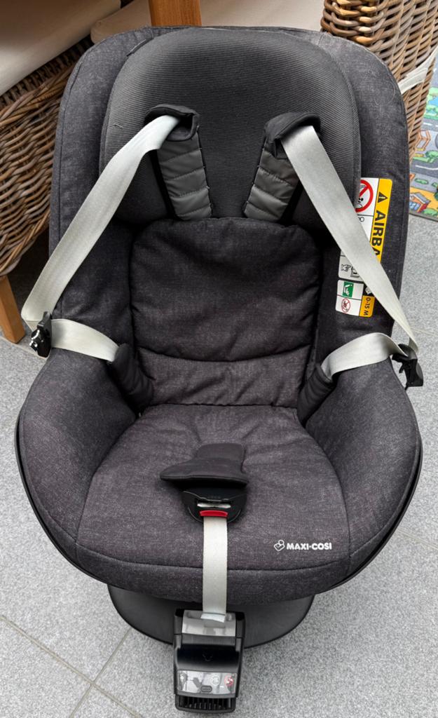 Siege auto Maxi Cosi gris foncé avec base isofix 2wayfix, Kinderen en Baby's, Ophalen, Gebruikt, Verstelbare rugleuning, Isofix