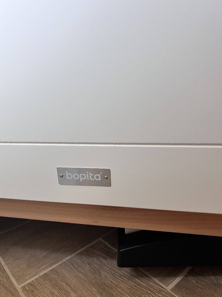 Kast en babybed Bopita Fenna met matras, Kinderen en Baby's, Ophalen, Zo goed als nieuw, Jongetje of Meisje