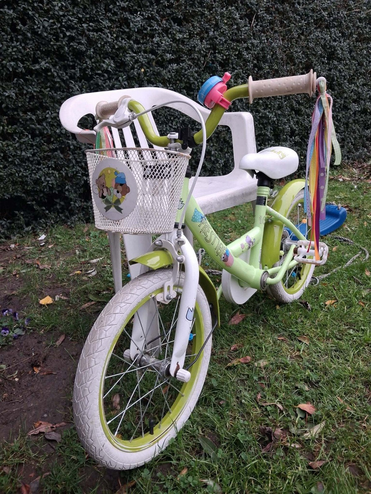 kinderfiets 16 inch, zijwielen aanwezig, Ophalen, 16 inch