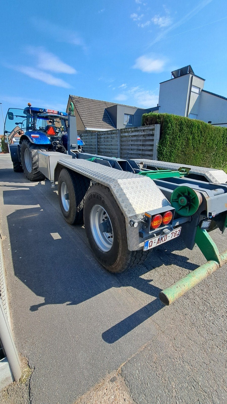 Containerhaak, Enlèvement ou Envoi
