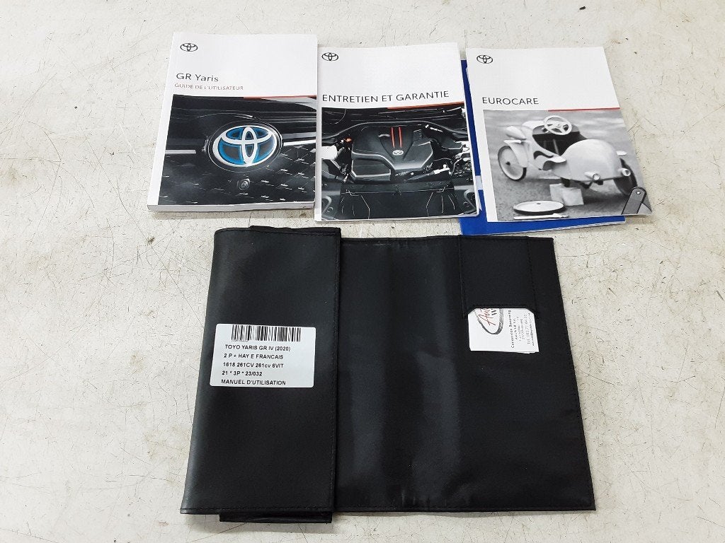 MANUEL UTILISATEUR Toyota Yaris IV (P21 / PA1 / PH1), Utilisé, Toyota