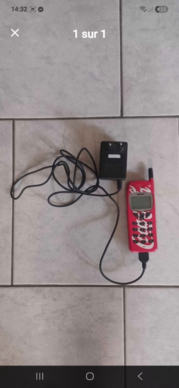 GSM COCA-COLA de collection., Enlèvement