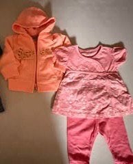 3 jolis vêtements pour filles (62), Enfants & Bébés, Vêtements de bébé | Taille 62, Enlèvement, Neuf, Fille, Ensemble
