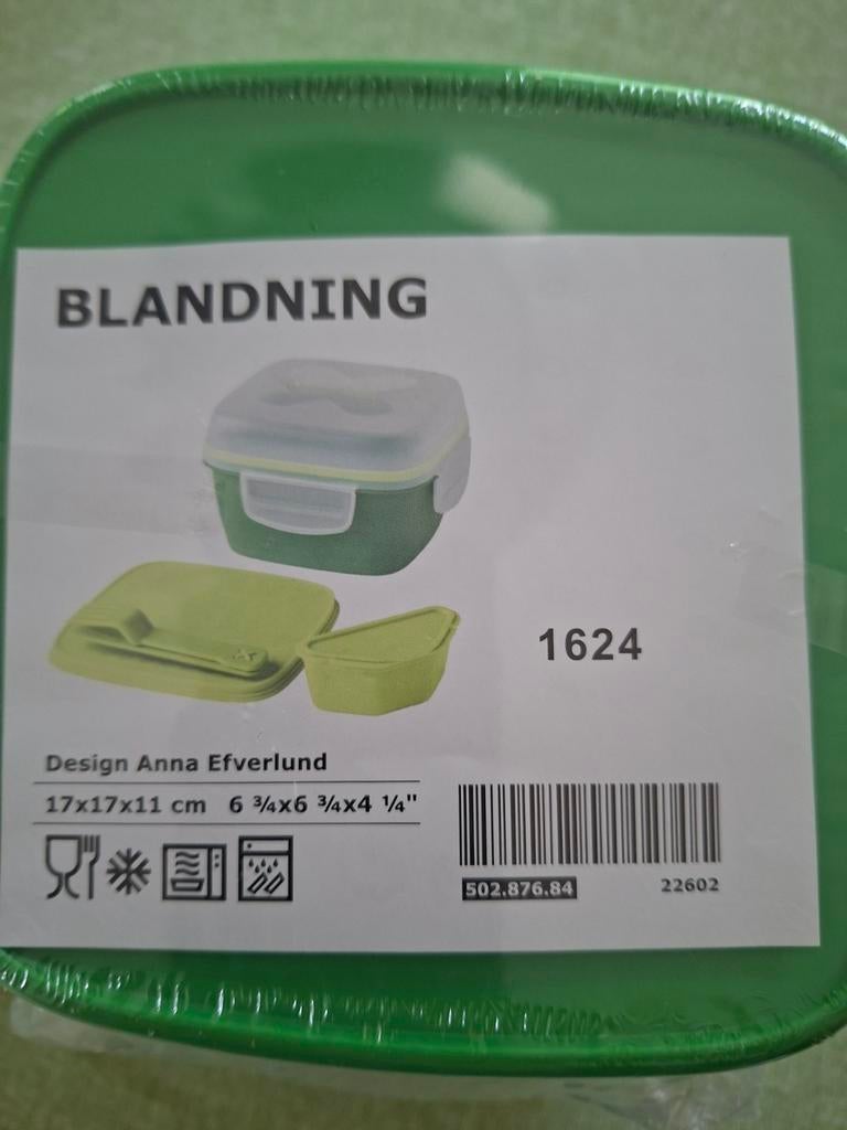 Ikea lunch box, nieuw in verpakking, Ophalen