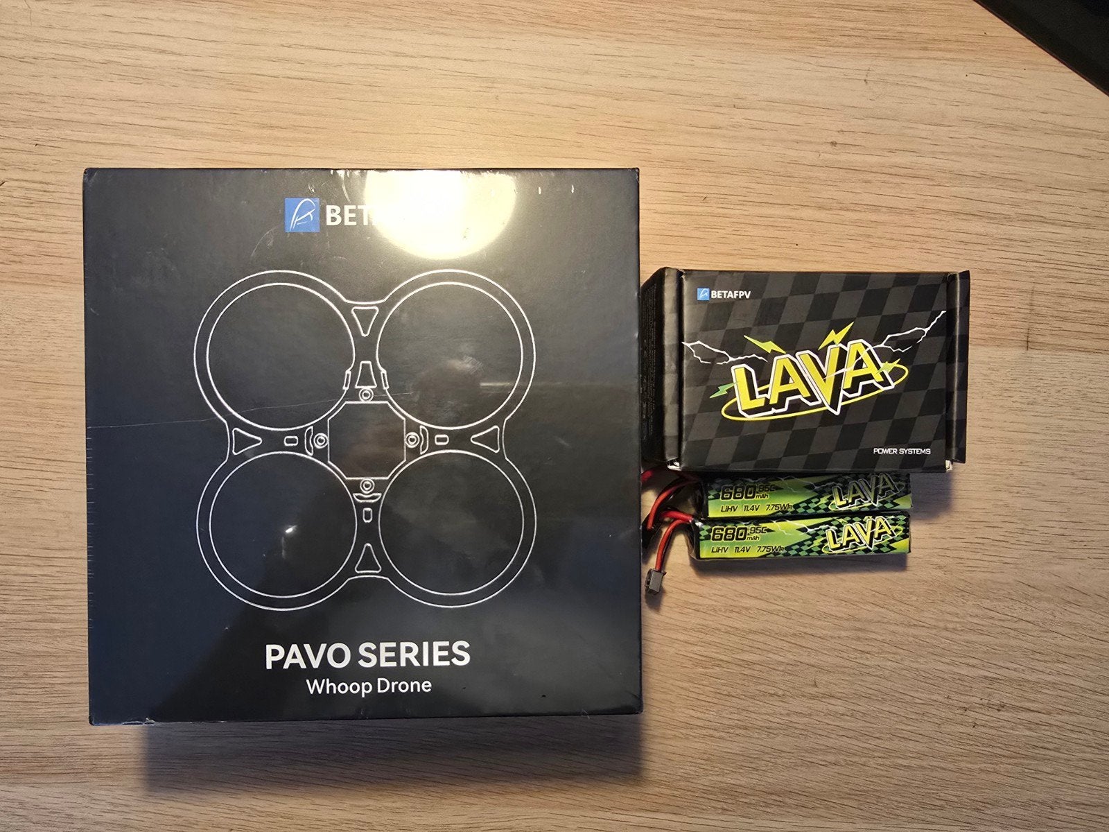 Betafpv pavo20 pro ii dji o4 pro elrs fpv drone + 2 batterij, Ophalen of Verzenden