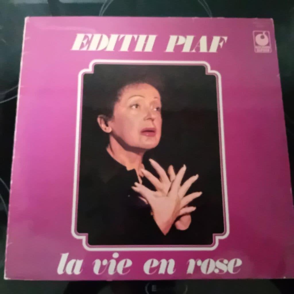 Vinyl Edith Piaf la vie en rose, Enlèvement ou Envoi, Utilisé, 12 pouces, LP