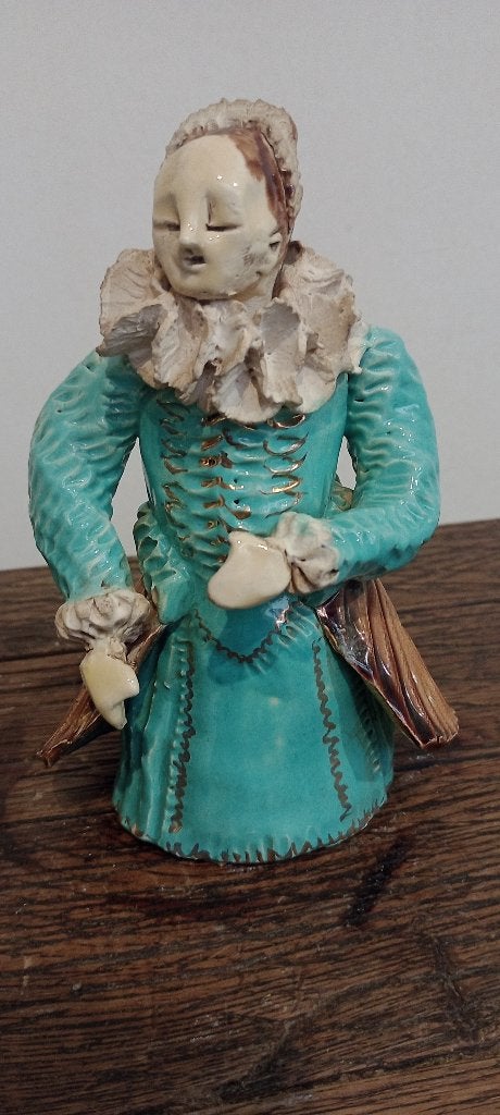 Statuette céramique Maurice Vienne,15x9, Enlèvement ou Envoi
