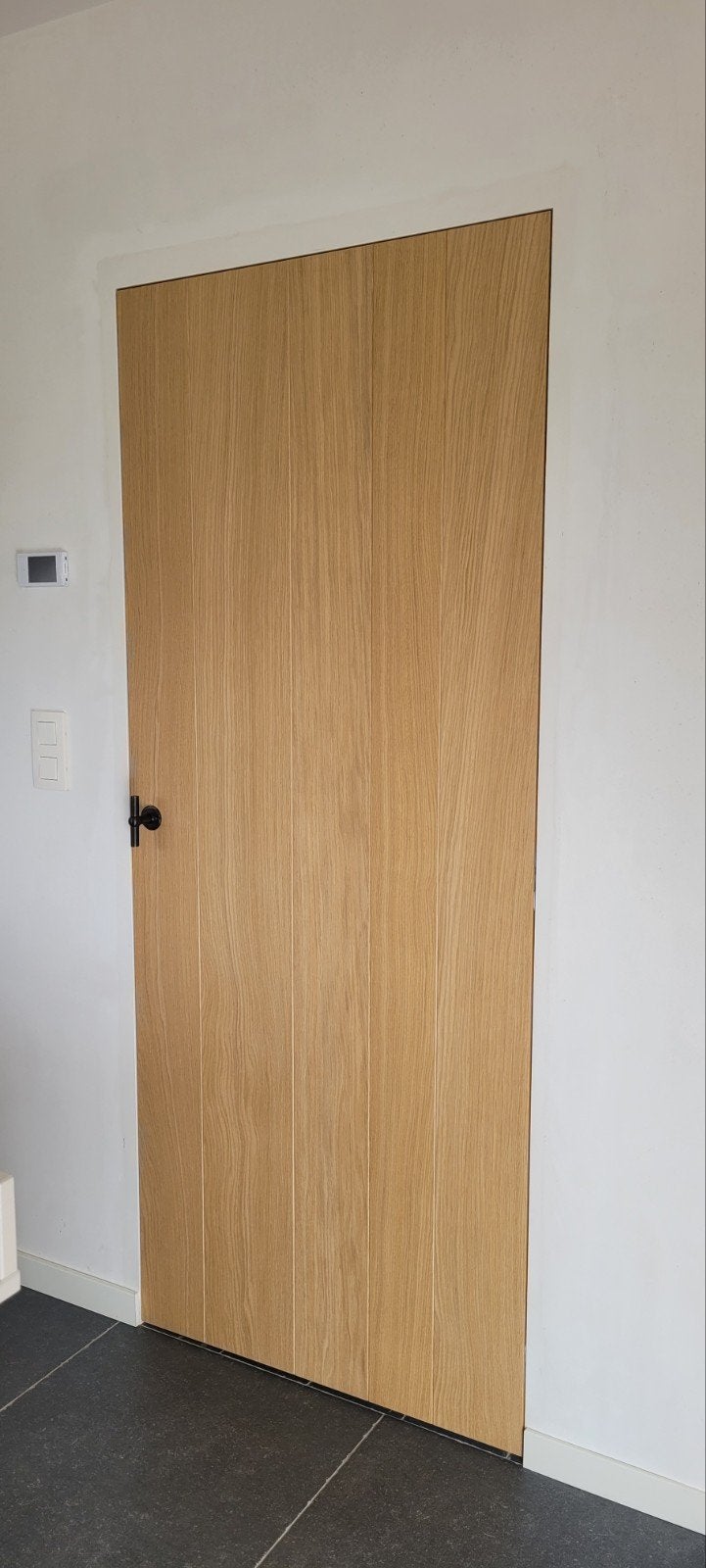 porte en chêne xinnix avec profil et charnière, Neuf, Porte intérieure, Enlèvement, 80 à 100 cm