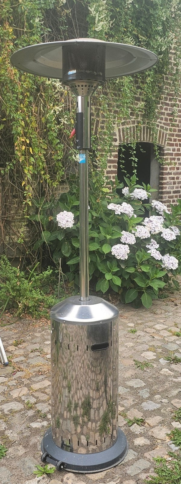 Terrasverwarming, Ophalen