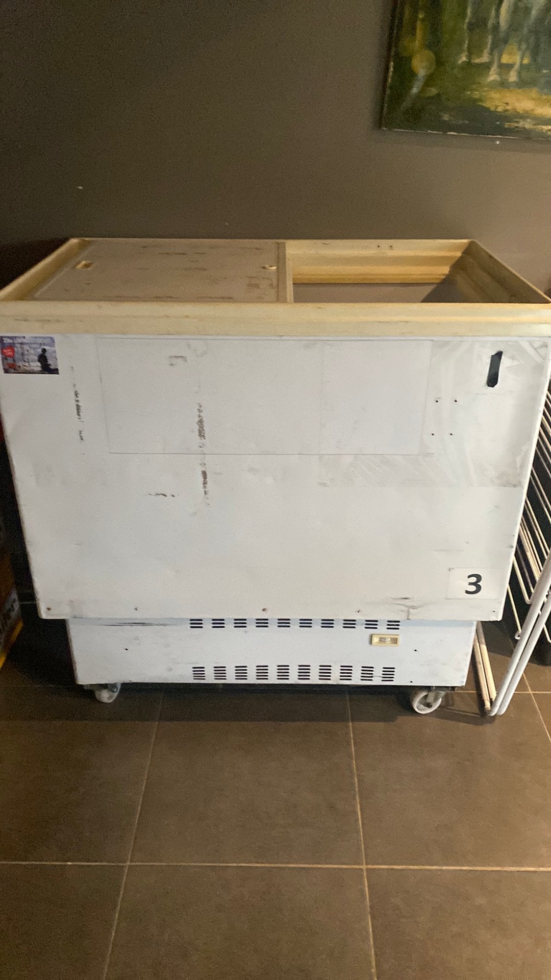 Te koop frigo in gebruikte staat maar koelt zeer goed, Elektronische apparatuur, Vriezers en Diepvrieskisten, Ophalen of Verzenden