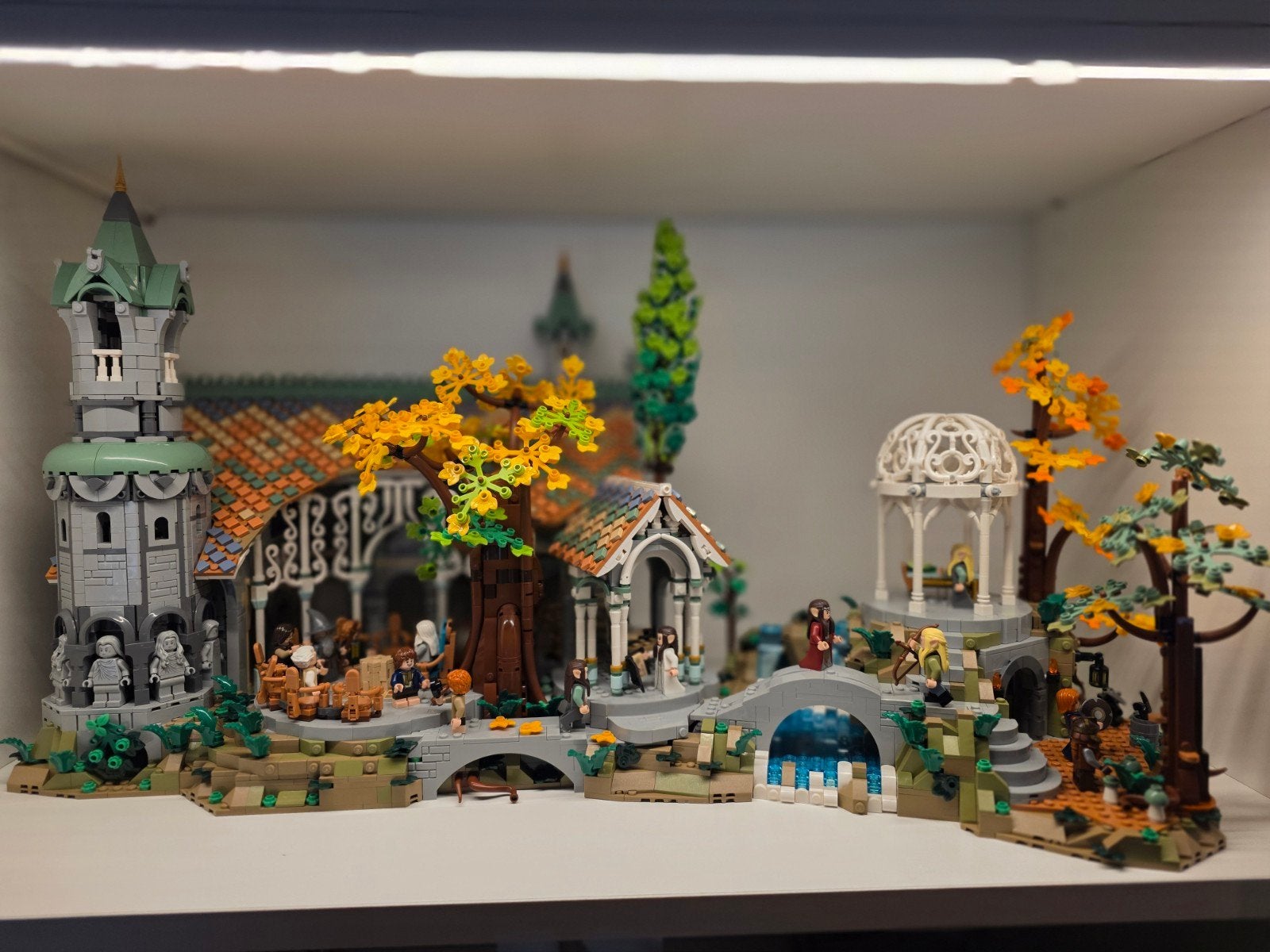 Lego Lord Of The Rings Rivendell 10316, Overige thema's, Lego, Ophalen of Verzenden, Zo goed als nieuw