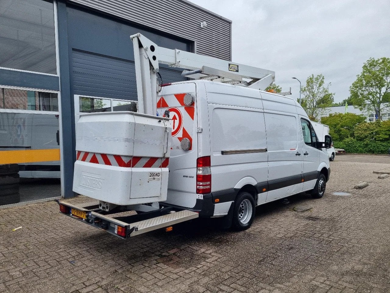 Mercedes-Benz Sprinter 516 CDI 14 M Custers Hoogwerker Hubar, Achat, Euro 6, Diesel, 4 cylindres