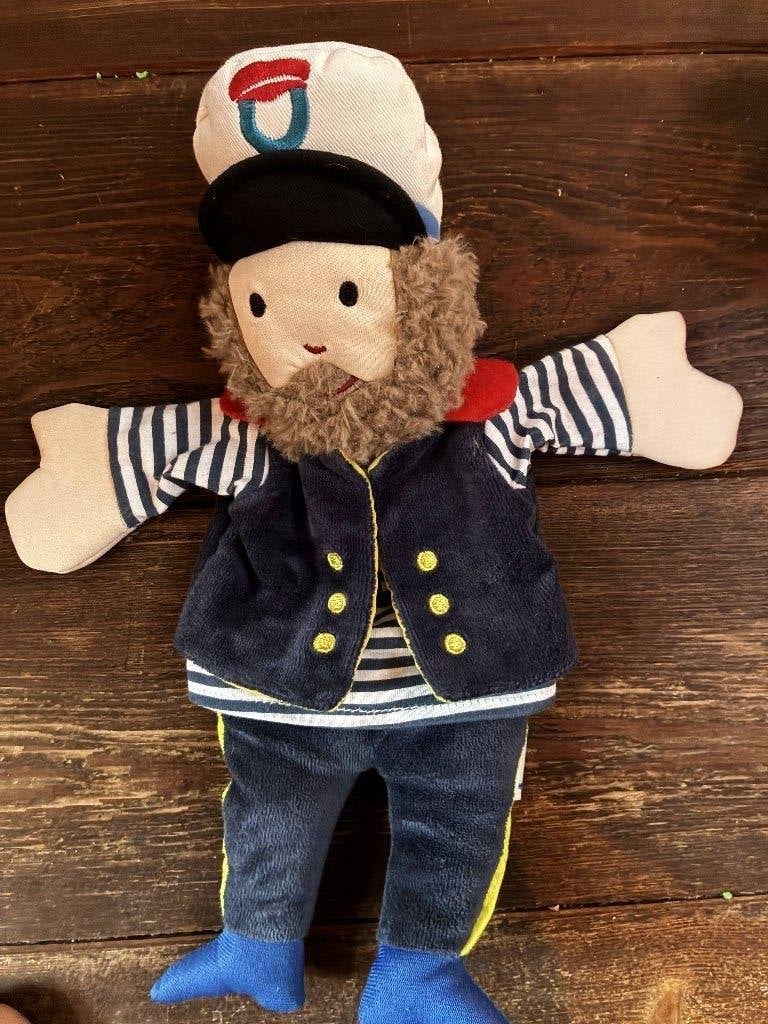 Handpop kapitein Winnokio, Kinderen en Baby's, Ophalen, Zo goed als nieuw, Overige typen