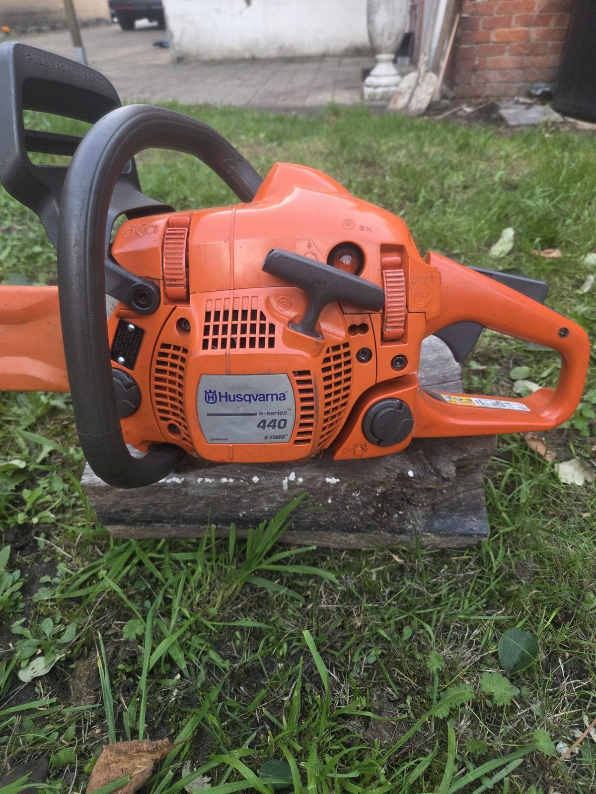 Husqvarna 440 kettingzaag, Tuin en Terras, Ophalen, Zo goed als nieuw