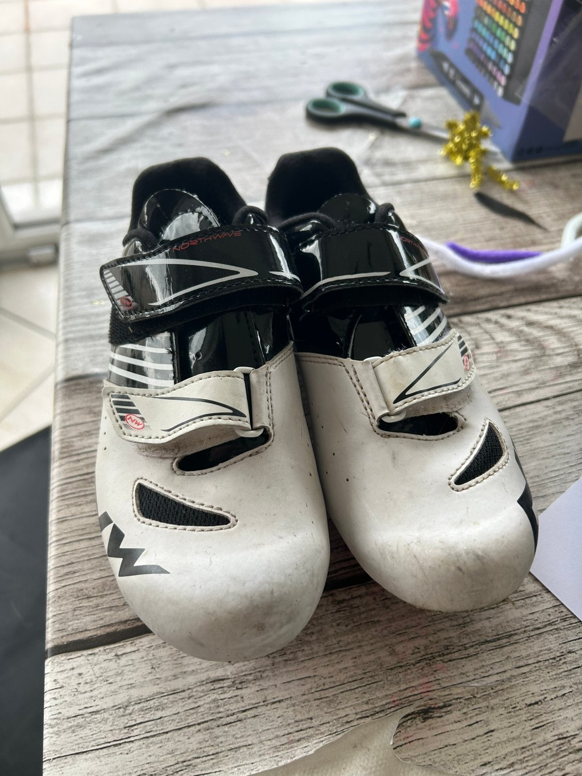 Maat 36 wielerschoenen, Sports & Fitness, Cyclisme, Enlèvement, Utilisé, Chaussures