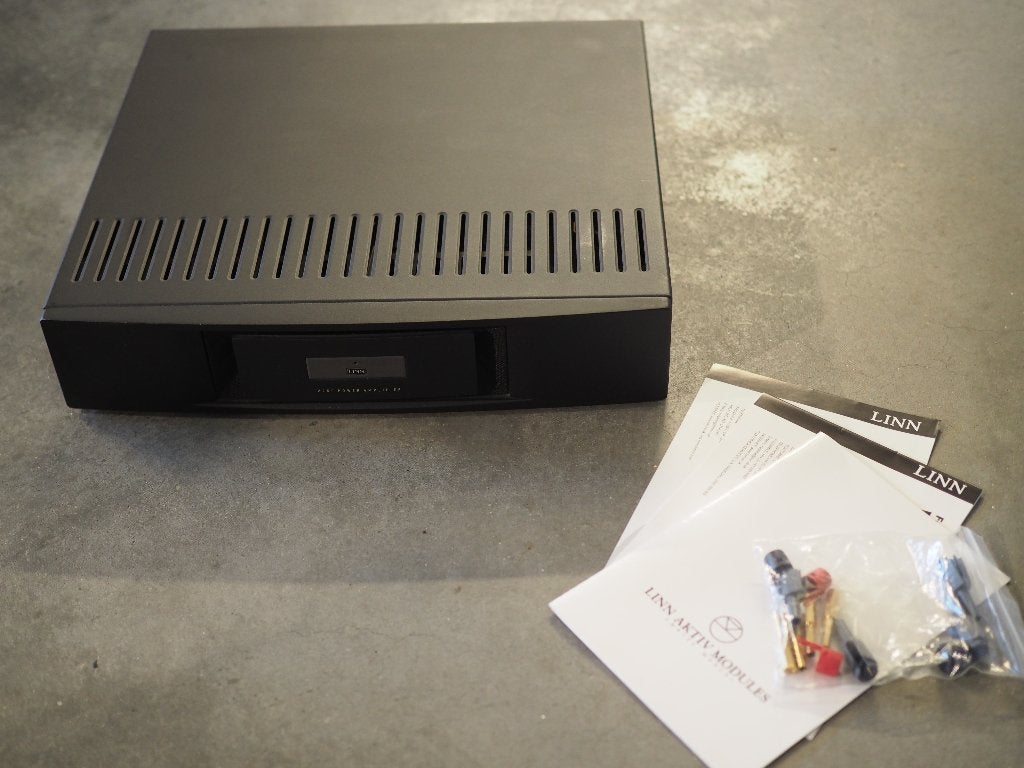 2x Linn 2250 eindversterkers met Active Modules, Audio, Tv en Foto, Versterkers en Ontvangers, Gebruikt, 60 tot 120 watt, Stereo