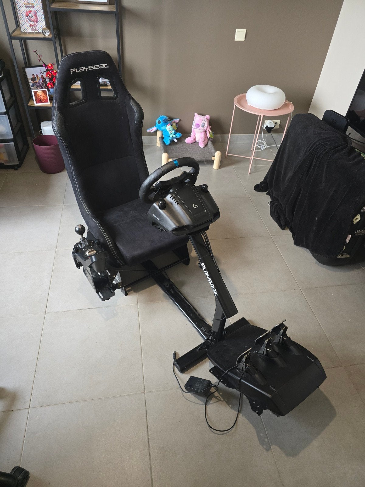 Playseat race stoel met stuur en pedalen Logitech G29, Ophalen, Zo goed als nieuw, Playseat of Racestoel, PlayStation 4